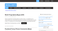 Desktop Screenshot of bdallinfo.com